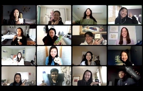 Hack the North screenshot of participants