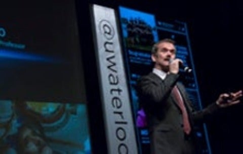 Chris Hadfield at UWaterloo public lecture