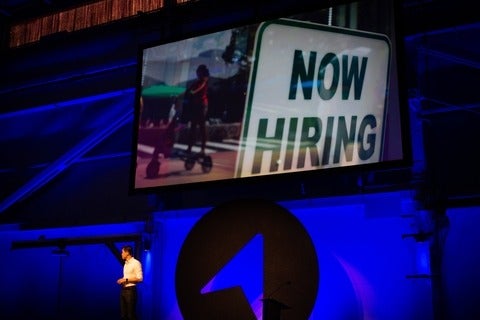 Now hiring