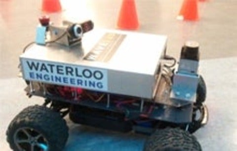 Student-built robot vehicle