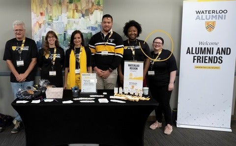 Waterloo alumni volunteers