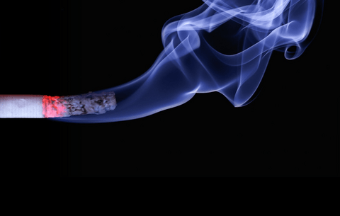 Cigarette burning