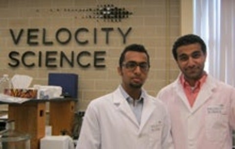 (left to right) Amr Abdelgawad, Youssef Helwa