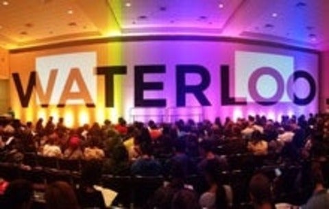 The Waterloo presentation room