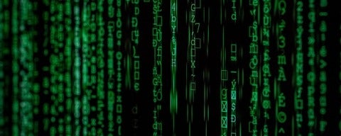 Lines of green program codes