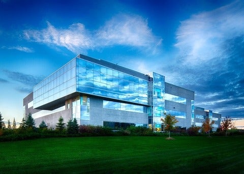 Exterior look of the Research Advancement Centre
