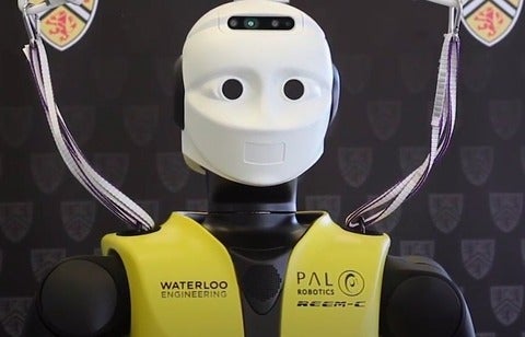 The robot used in the study