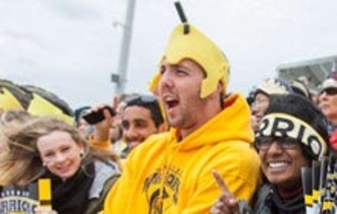 University of Waterloo football fans