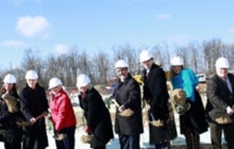 Schlegel-UW Research Institute for Aging groundbreaking at the University of Waterloo