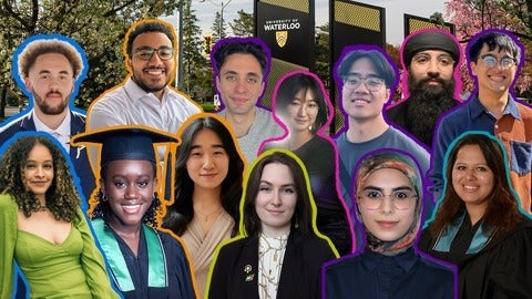 Class of 2024 valedictorians collage