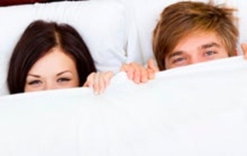 Couple in bed