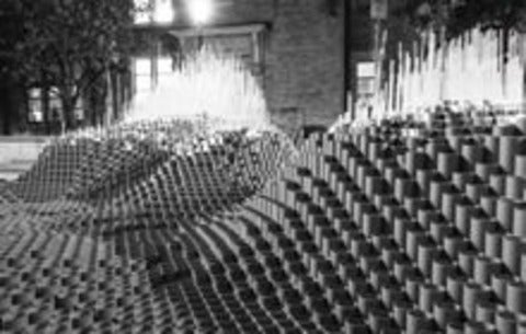University of Waterloo Architecture students Unsilent Night installation