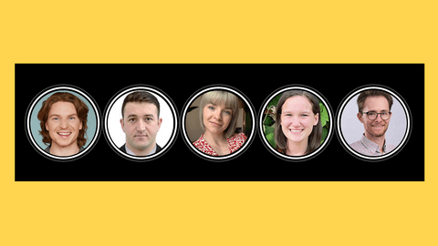 The five winners of Vanier scholarship 