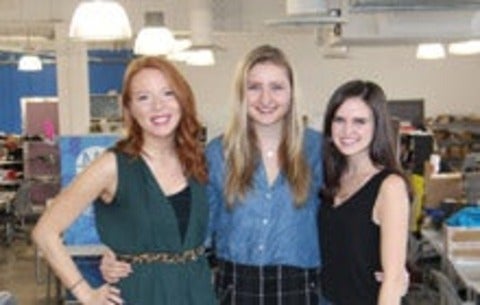 Women entrepreneurs Rachel Friesen, Alexa Roeper and Laura Smith