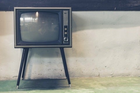Image of old fashioned television