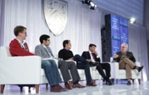 Panel discussion at the Waterloo Innovation Summit