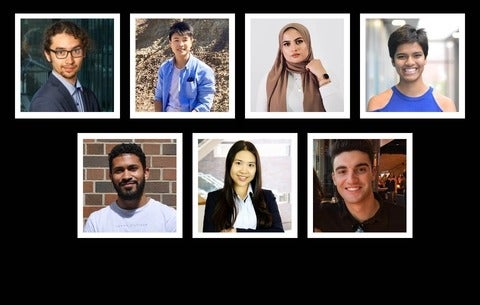 Collage-style banner of Concept winners