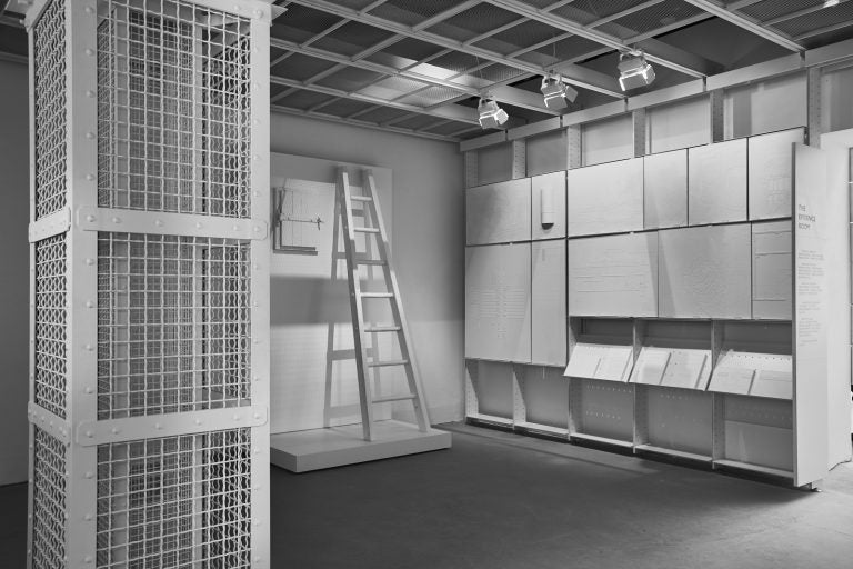 Interior of The Evidence Room by Fred Hunsberger