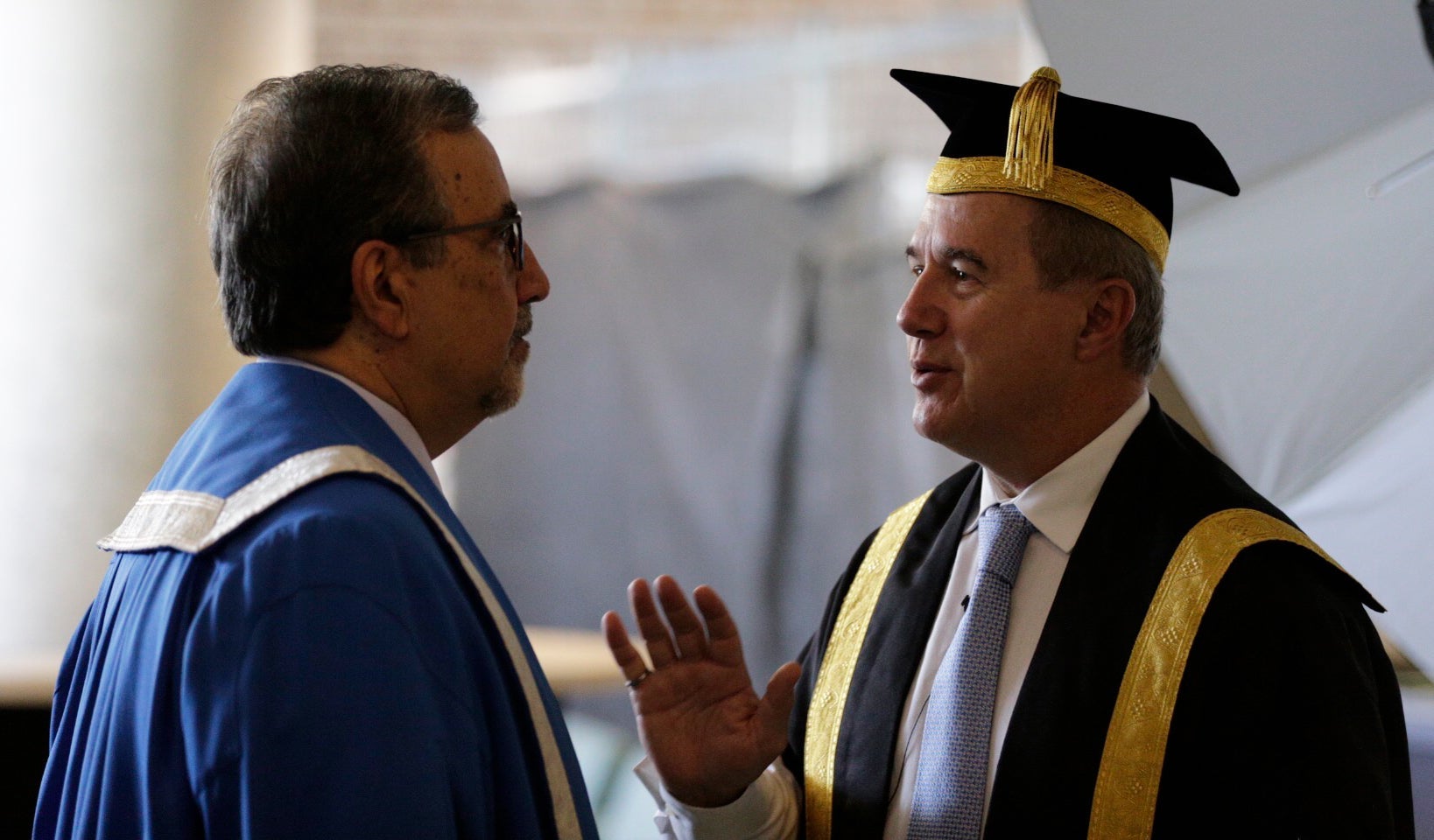 Feridun Hamdullahpur and Tom Jenkins