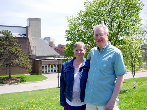 Tom and his wife