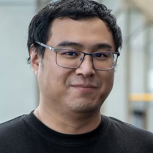 Close up of Meng Xu