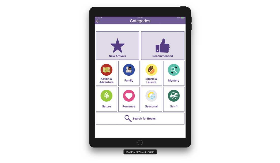 Digital app categories