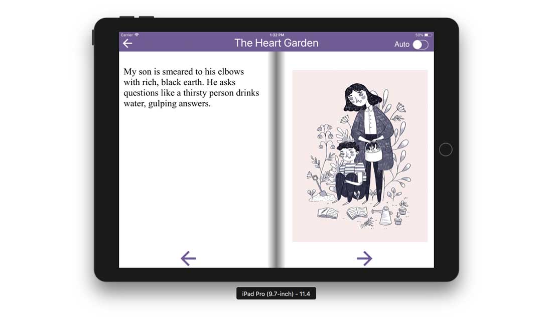 Digital app story