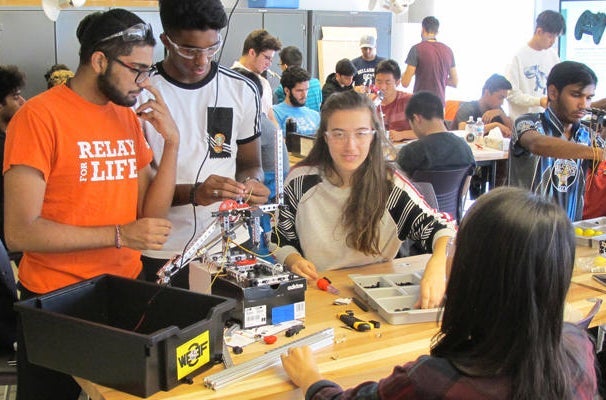 WEEF funded Lego used by engineering students
