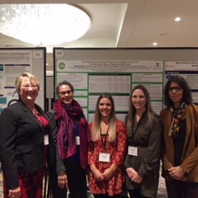 Members of the M3 team at the Canadian Association on Gerontology 2017 conference