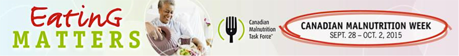 Canadian malnutrition week from September 28th to October 2nd