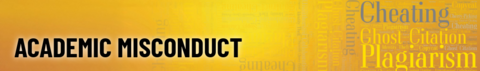 Academic Misconduct Banner