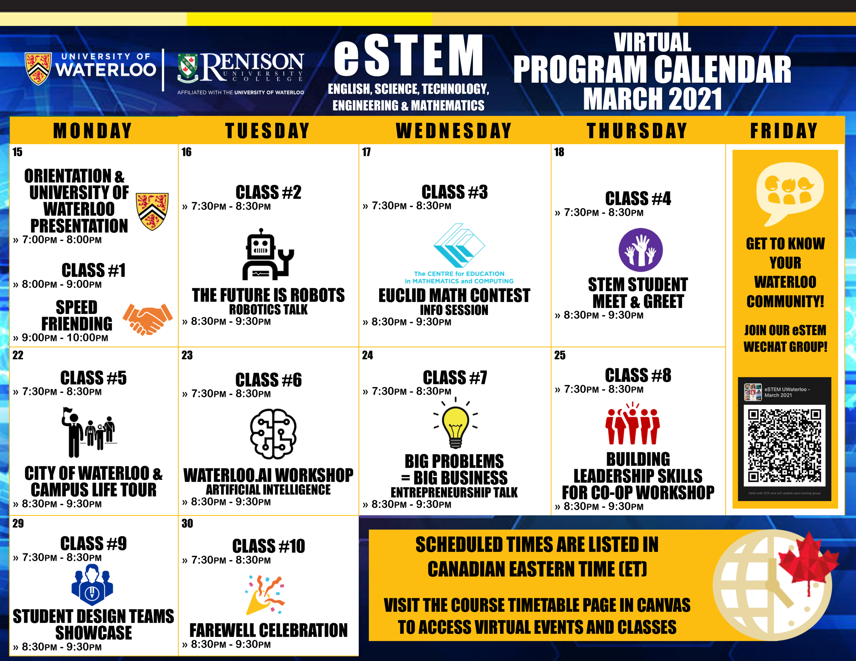 Eli Program Orientation Online English Language Institute Orientation University Of Waterloo