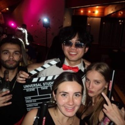 Students dressed up in costumes