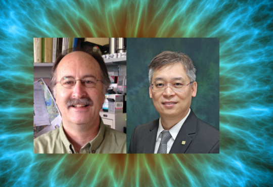 Portraits of Dr. Trefford Simpson and Dr. Chi-ho To