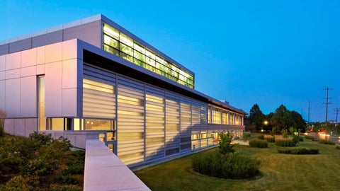 Front view of the School of Optometry & Vision Science