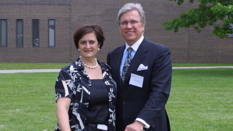 Dr. Marta Witer and husband Ian Ihnatowycz
