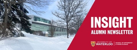 The School with snow covering the front view