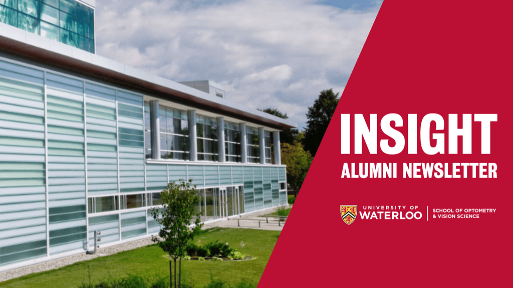 A view of the front of the School in spring