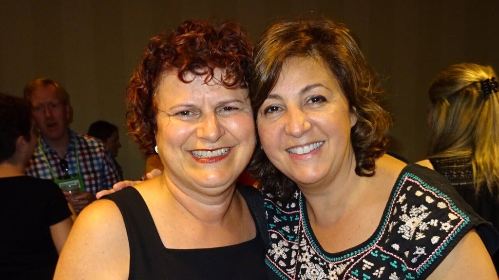 Gina Sorbara and Etty Bitton