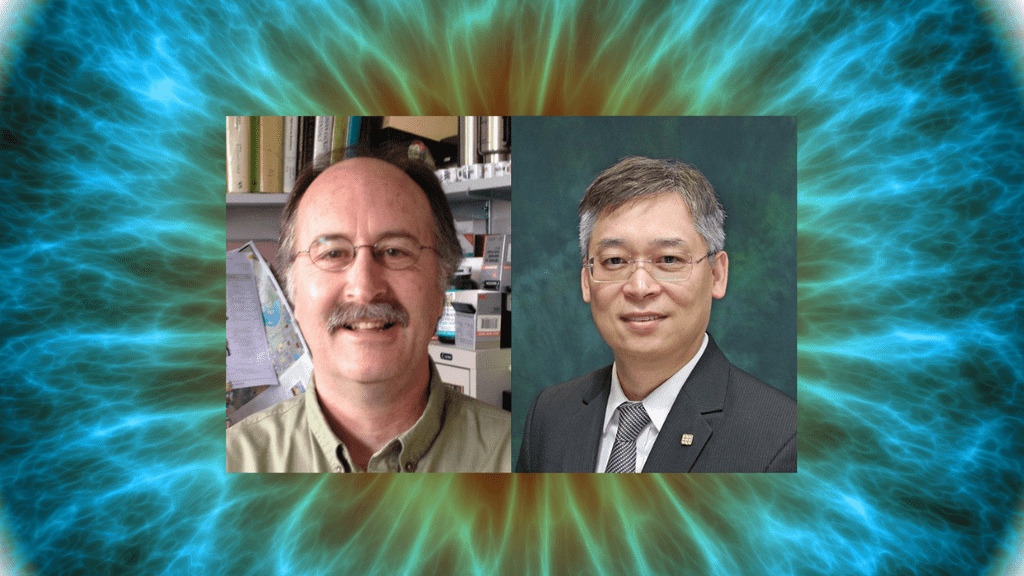 Portraits of Dr. Trefford Simpson and Dr. Chi-ho To