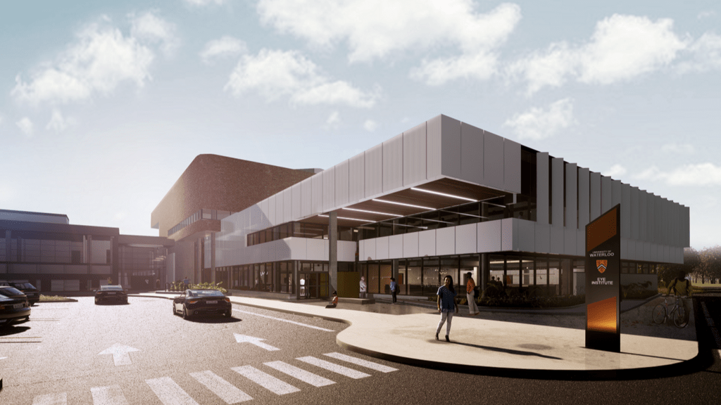 Waterloo Eye Institute: Graphic design image of the new clinic space