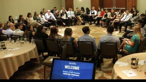 Club meeting at a recent conference in Colorado