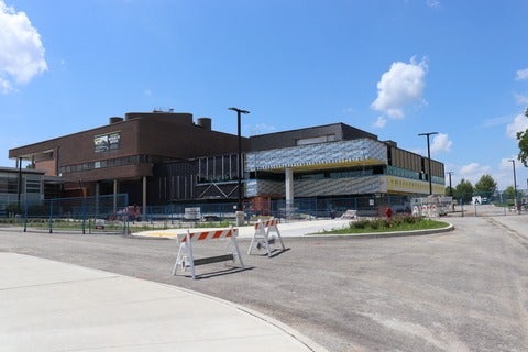 Waterloo Eye Institute extension to optometry building construction