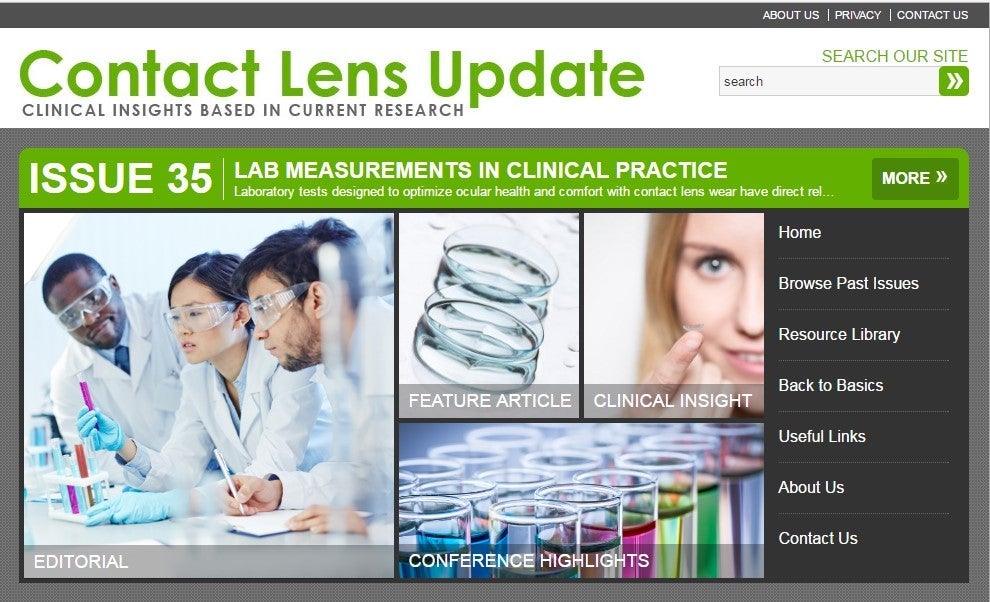 Contact Lens Spectrum cover image