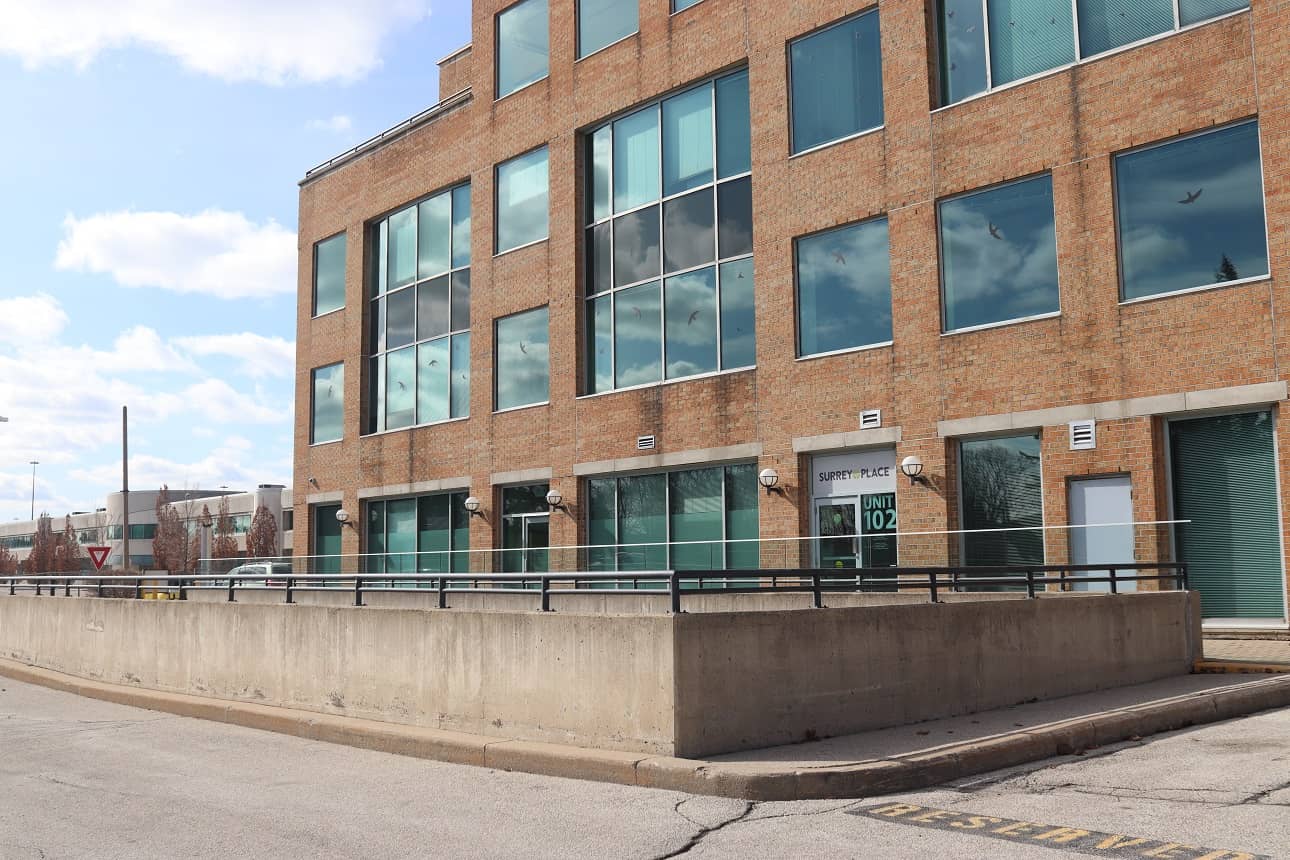 Surrey Place exterior of building