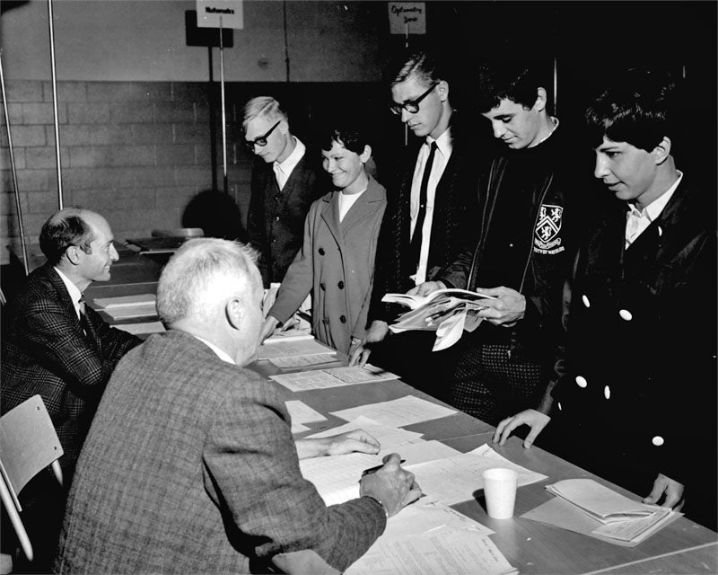 First class is registered