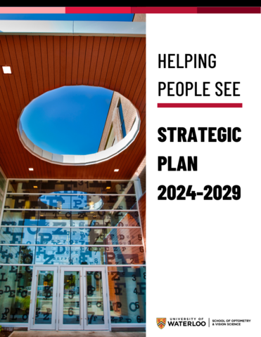 Cover of the strategic plan 2024-2029 document. 