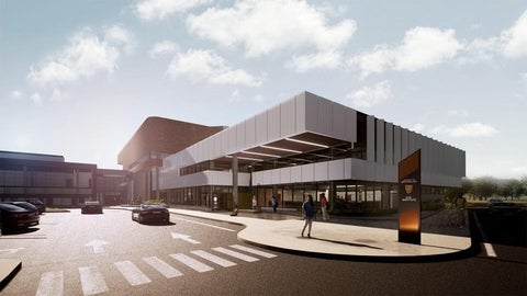 Artist's rendering of Waterloo Eye Institute building