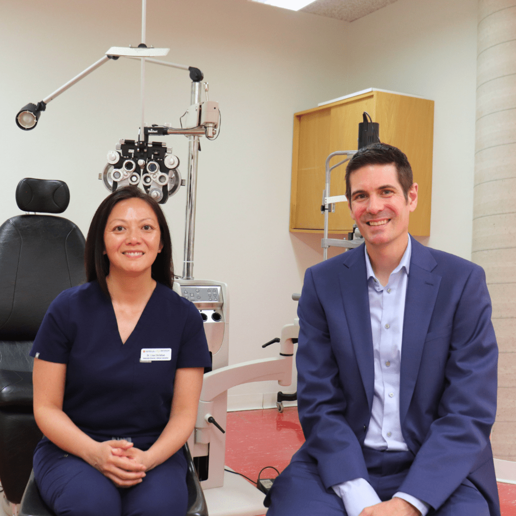 Drs. Lisa Christian and Ben Thompson