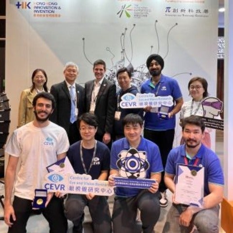 Group at Hong Kong Innovation and Invention Expo